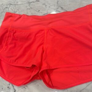 Lululemon neon shorts
